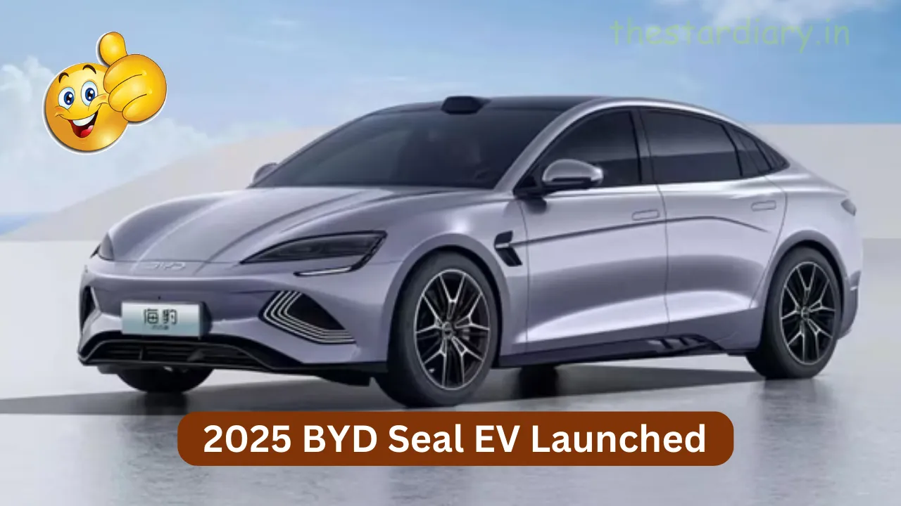 BYD ने भारत में लॉन्च की 650 KM रेंज वाली नई कार Seal 2025, बस इतनी-सी कीमत मैं करें बुक!