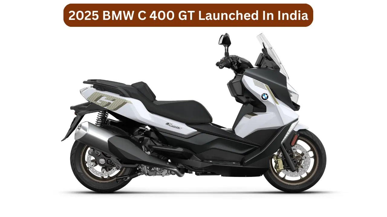 2025 BMW C 400 GT Launched In India: BMW ने भारत में लॉन्च किया लग्जरी स्कूटर 2025 C 400 GT, जाने कीमत और फीचर !